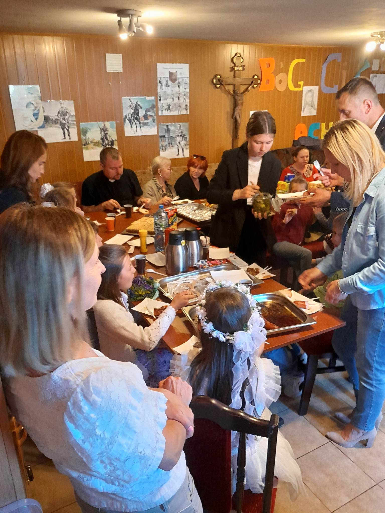 Grill na zakończeznie oktawy Bożego Ciała